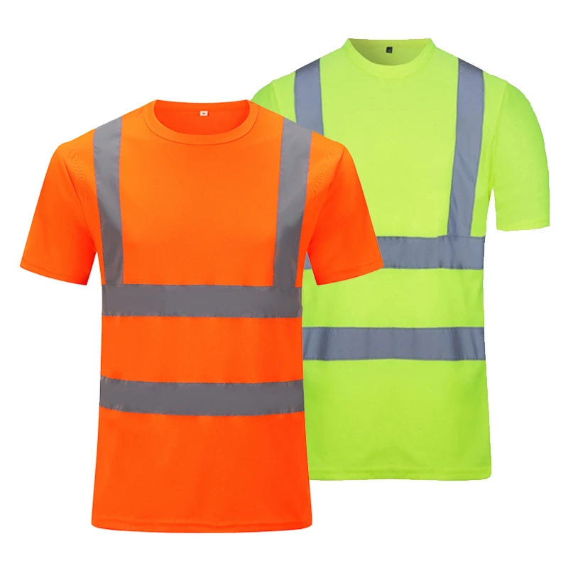 👕 WYAOTR Short Sleeve Reflective Safety Tee