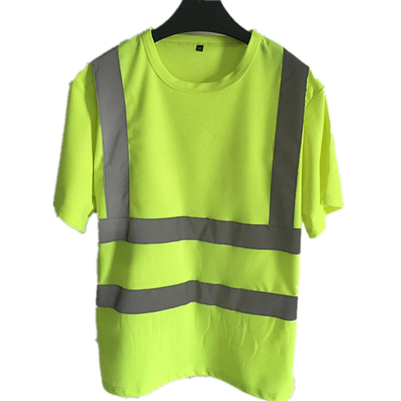👕 WYAOTR Short Sleeve Reflective Safety Tee