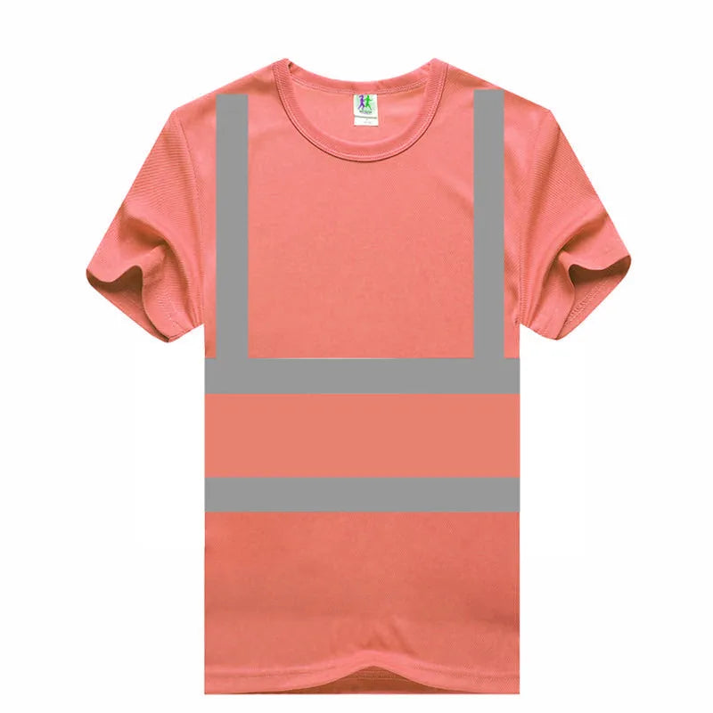 👕 WYAOTR Short Sleeve Reflective Safety Tee